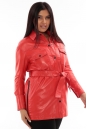 Женская кожаная куртка из натуральной кожи с воротником 8022437-4
