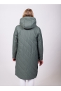 Женское пальто из текстиля с капюшоном 8023441-4