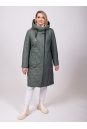 Женское пальто из текстиля с капюшоном 8023448-3